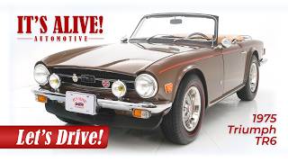 1975 Triumph TR6 TriCarb Overdrive Highlight Video