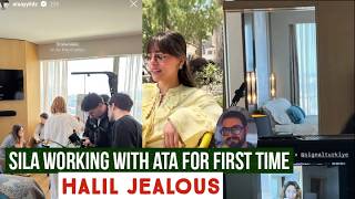 Sila Turkoglu Working with Ata Yildiz for first Time !Halil Ibrahim Ceyhan Jealous