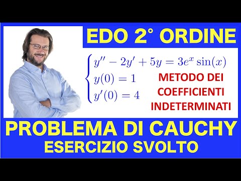 Second-order ordinary differential equations, solved Cauchy problem