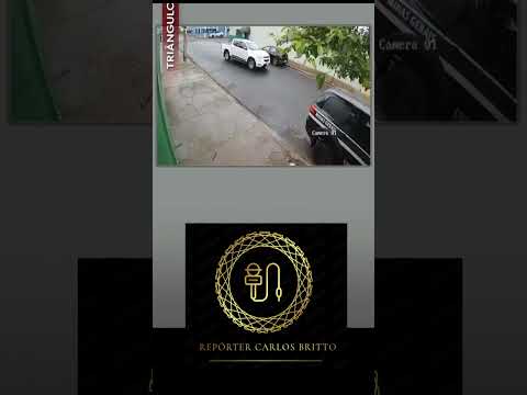 SERVIDOR DA POLÍCIA CIVIL FAZ ''STRIKE'' EM MOTOS ESTACIONADAS COM VIATURA EM UBERABA/MG