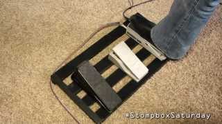 Video thumbnail for Stompbox Saturday : April 11, 2015 : Volume Pedal Shootout (Ernie Ball, Boss, Dunlop) by Sean Pierce Johnson