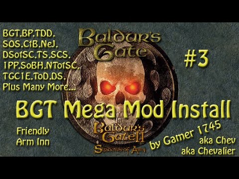 Let's Play Baldur's Gate Trilogy Mega Mod Part 3 - Friendly Arm Inn