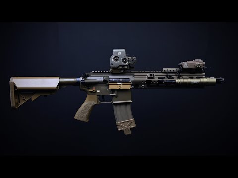 A Tokyo Marui HK416 Delta NGRS from another Planet 🌍