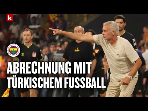 "Anti-Fußball"! Mourinho zerlegt die Süper Lig und gibt sich neuen Spitznamen | Fenerbahce