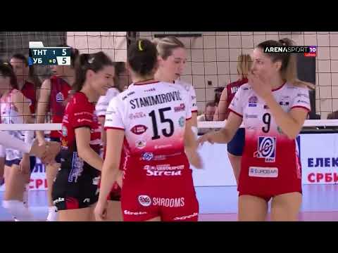 Tent Obrenovac (W) vs ŽOK Ub (W) | highlights Serbian Women's Super League