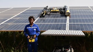Énergie : Le robot L1 déployé à Zagtouli pour maximiser la production solaire