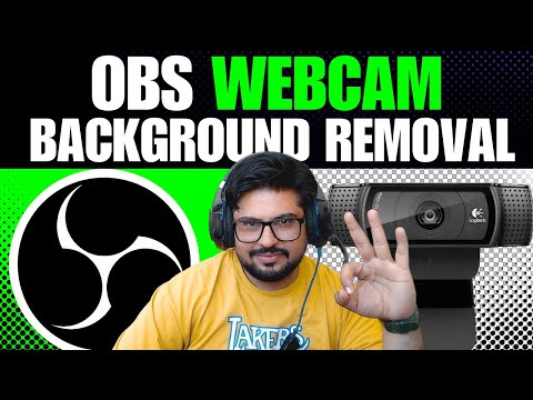 WEBCAM! Remove OBS Webcam Background without green screen in OBS Studio 2025!