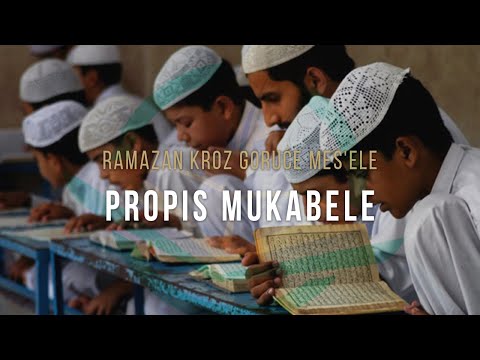 Propis mukabele - Ramazan kroz goruće mes'ele