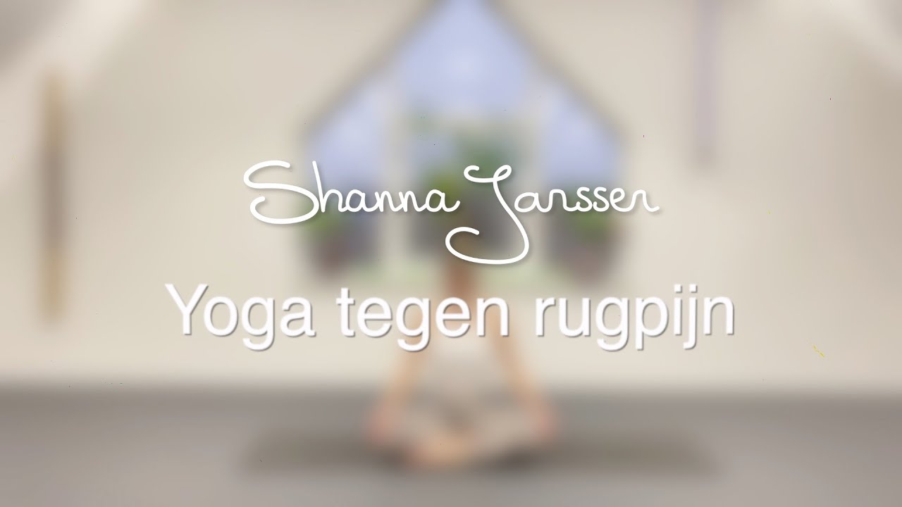 Yoga tegen rugpijn - 10 minuten