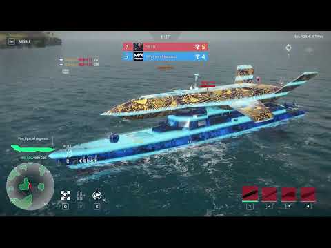 Pan Spatial Argonas - This Ship can Become Ammo! "You're Ammo" - Modern Warships