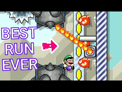 This Was My NEW BEST RUN — Mario Maker 2 Super Expert (No-Skips)