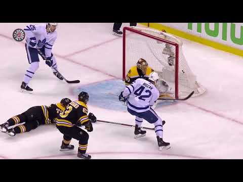 Tyler Bozak 2nd Goal of the Playoffs | Game 5 | Toronto Maple Leafs @ Boston Bruins - 4/21/2018