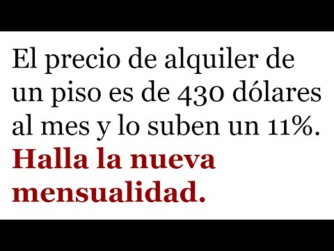 PORCENTAJES EN MATEMÁTICAS. Incremento Porcentual