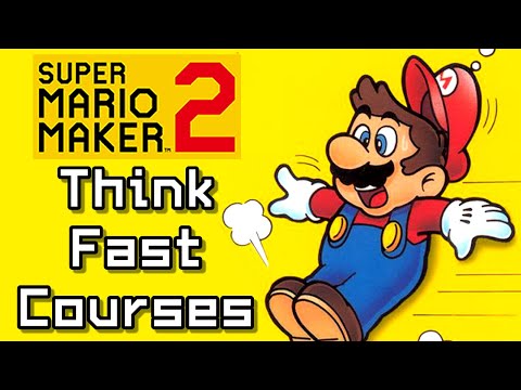 Super Mario Maker 2 Top 10 THINK FAST Courses (Switch)