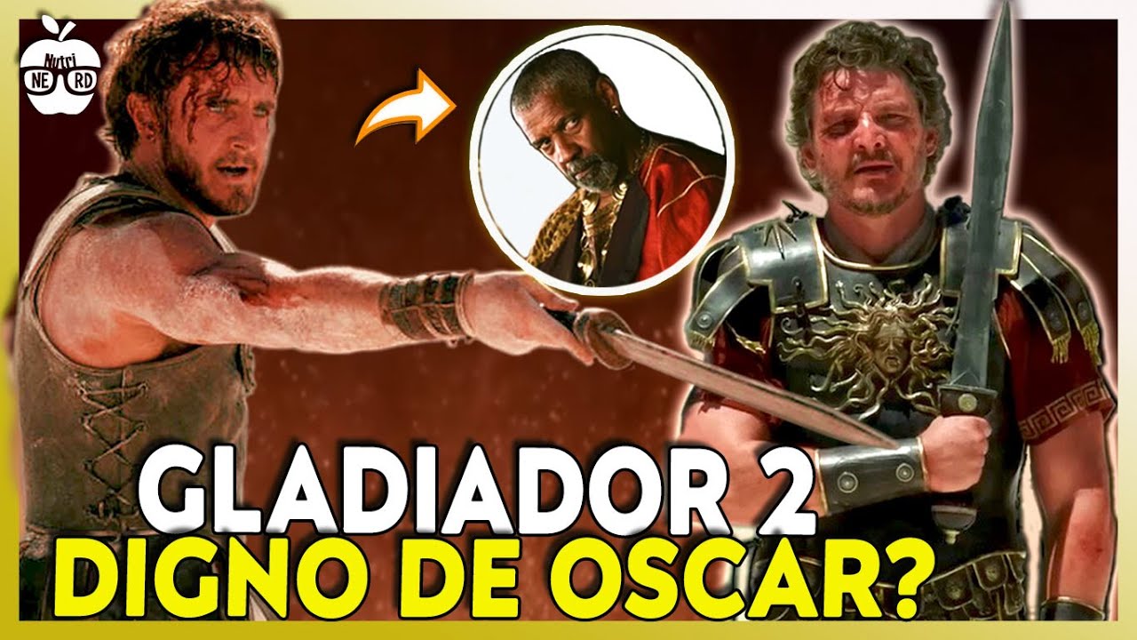 "GLADIADOR II O ÉPICO QUE NINGUÉM ESPERAVA!" #gladiador2 #gladiator #paramountplus #ridleyscott