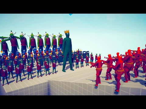 ZOMBIE ARMY VS AK-47 - Totally Accurate Battle Simulator (TABS)