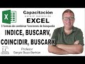3 formas de combinar BUSCARV, COINCIDIR,INDICE y BUSCARX