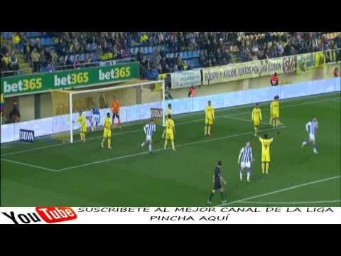 Villarreal vs Real Sociedad 5-1 Gol Agirretxe Jornada 19 2013/2014 - AllGoalsLFP