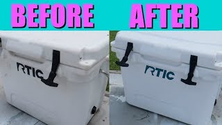 HOW TO CLEAN A DIRTY COOLER 💦💦💦
