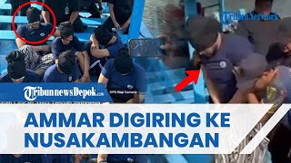Detik-detik Ammar Zoni Dijebloskan ke Lapas Super Maximum Security di Nusakambangan, Muka Ditutup