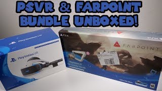 Playstation VR & Farpoint Bundle Unboxing - Too Many Cables For One Man To Handle!