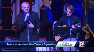 Thousands celebrate the life of Cpl. Eugene Cole