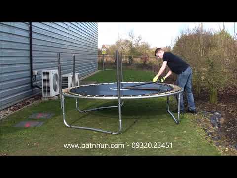 Hướng dẫn lắp ráp bạt nhún Trampoline 6ft, 8ft, 10ft