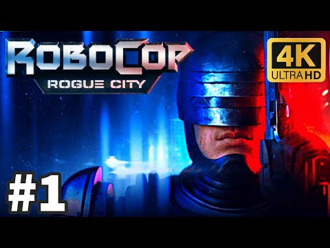 Robocop Rogue City (PS5) - 100% Walkthrough Part 1: Your Move, Creep [4k HDR]