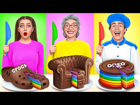Reto De Cocina Yo vs Abuela | Deliciosos Trucos de Cocina por TeenDO Challenge