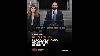 #INTERNACIONAL | ALCALDE MAMDANI DICE QUE EL DÉFICIT DE LA CIUDAD ASCIENDE A USD 5.400 MILLONES