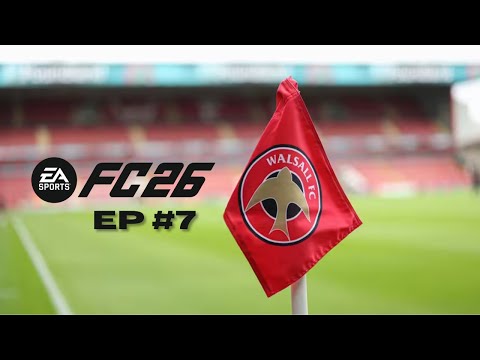 Can I Win The League With Walsall? | FC26 Career Mode | Road to Glory