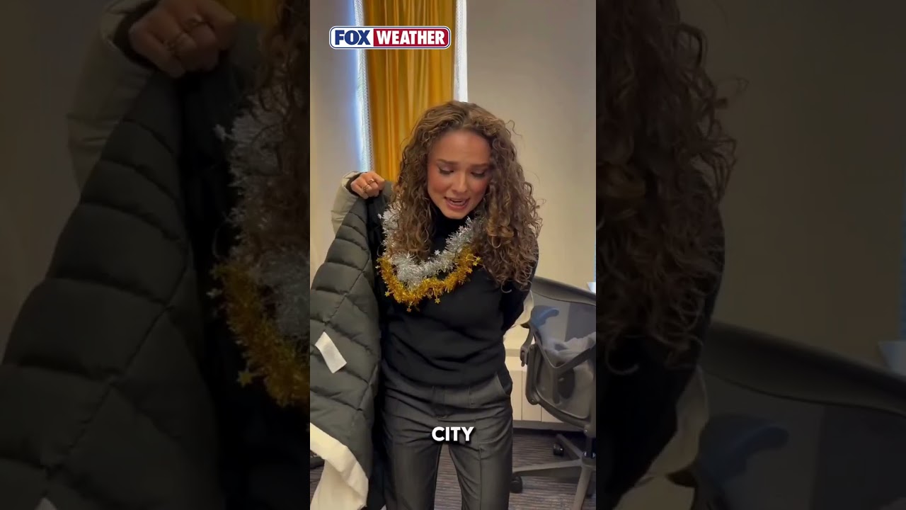 Behind the scenes with FOX Weather Meteorologist Bayne Froney as she gets ready for NYE!