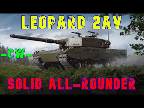 Leopard 2AV Solid All-Rounder -CW- ll World of Tanks Console Modern Armour - Wot Console