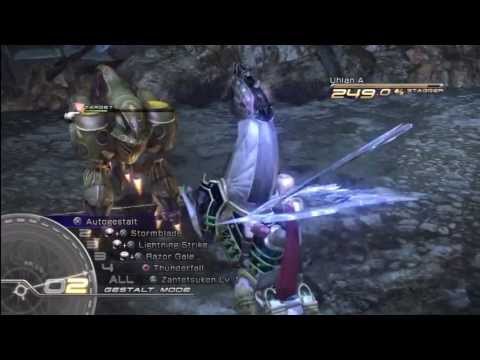 Final Fantasy XIII PsS Playthrough Part 15 - Odin