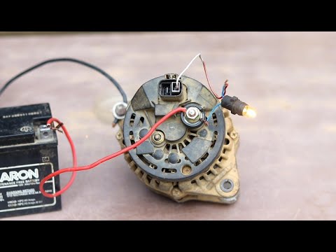 How to wiring car alternator | Car Alternator Excite Wiring | How To Connection Car Alternator