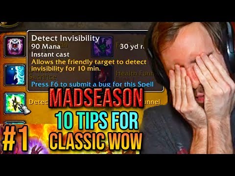 Asmongold Reacts To 10 Tips & Tricks For Classic WoW (Episode 1) - MadSeasonShow