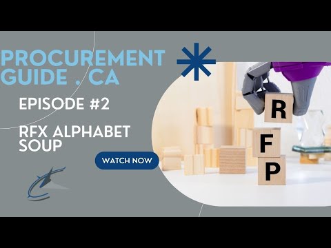 The RFP is not the only procurement tool...