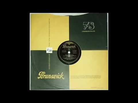 HANS KOLLER QUINTETT  "Honeysuckle Rose"  Deutsche 78er BRUNSWICK 1953 Jazz