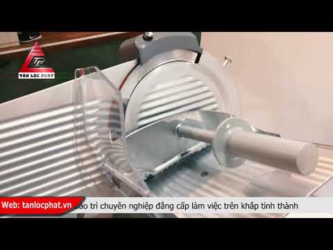 Máy cắt lát thái thịt Sirman Smart 250 hàng nhập giá tốt