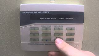 Napco Magnum LED Keypad User Code Change - How To