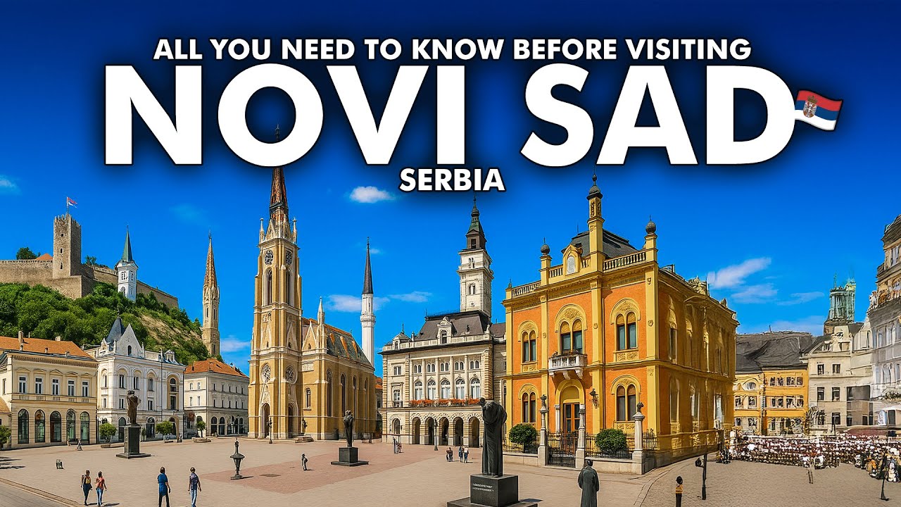 Novi Sad Serbia Travel Guide: Best Things To Do in Novi Sad Vlog 4K
