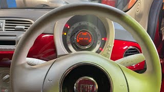 Fiat 500 Dashboard Removal Speedo LCD how to remove the speedometer instrument cluster dash