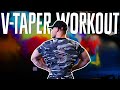 BACK DAY // V-TAPER WORKOUT for LAT WIDTH
