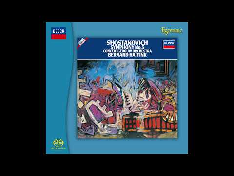 Shostakovich: Symphony No. 5 in D minor, Op. 47 - RCO, Bernard Haitink. Rec. 1981