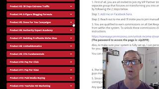 What You Get As A VIP Partner - Earn Easy Commissions