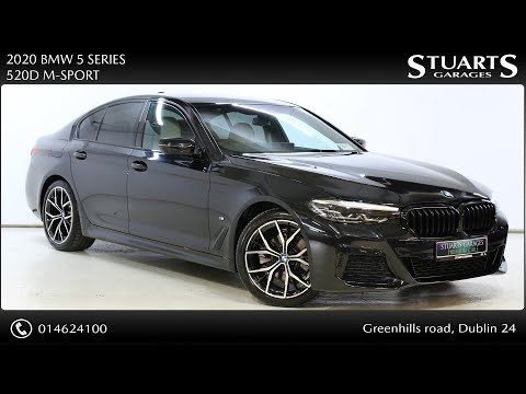 2020 BMW 5 SERIES 520D M-SPORT