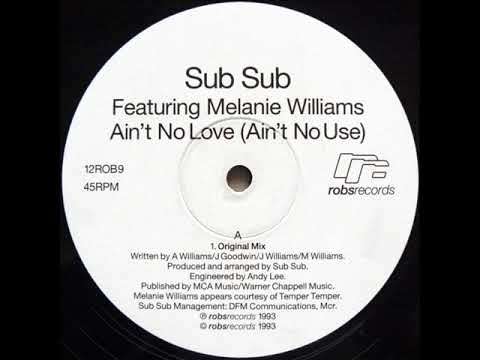 SUB SUB featuring MELANIE WILLIAMS   Ain't no love 1993