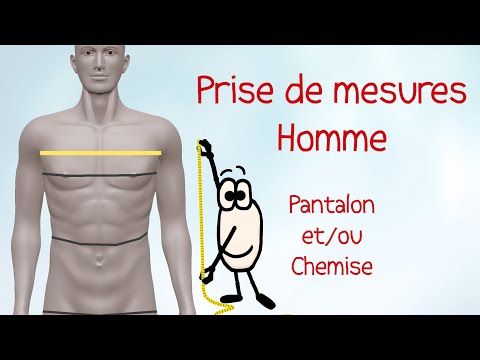 comment prendre mesure d'une veste