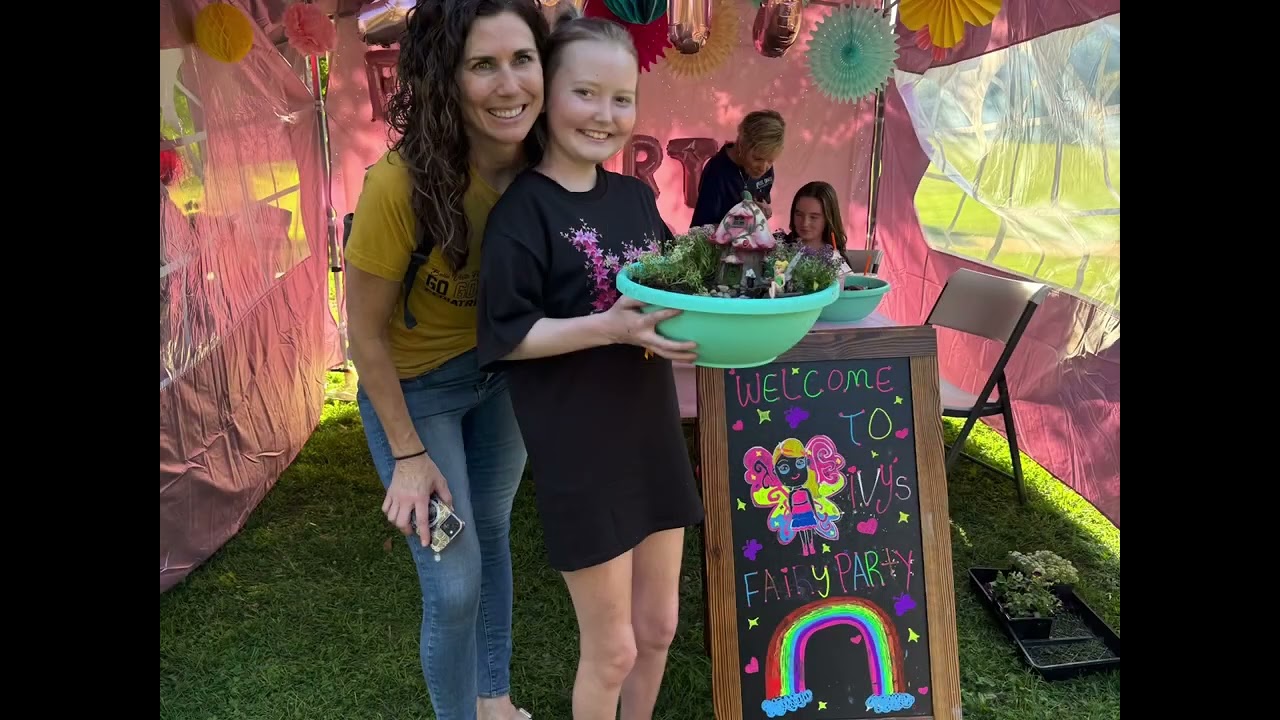 Ivy’s Fairy Party- a wish fulfilled for Ivy along with an electric bike.