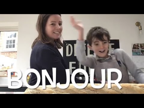 Le jambon-beurre - cooking in French - ham and butter sandwich